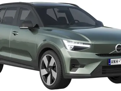 VOLVO XC40 Recharge 2023 3D model