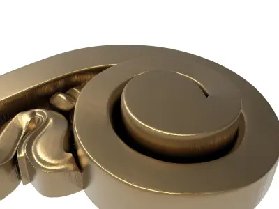  decorative pattern ready for 3D printing 3D model 367