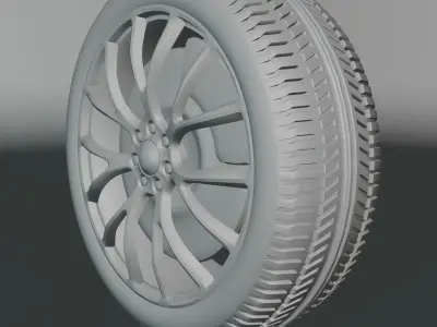 Car Rim Free 3D model
