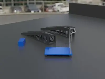 GARAGE WORKSHOP OBJECTS PACK Free 3D print model