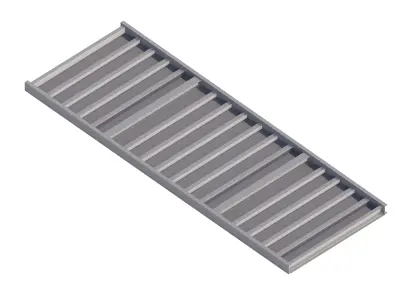 Precast Concrete Wall -MOLD 3D model