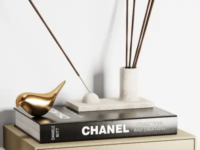 Decorative set 04 3D model