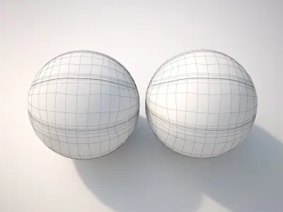 Basketball spaldish 3D model