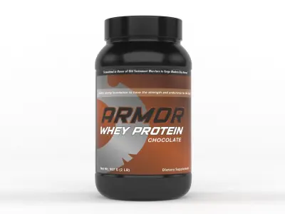 Protein Powder 3D model 137