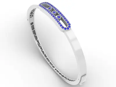 Jewelry Messika Move Bracelet Model M-04 Free 3D print model