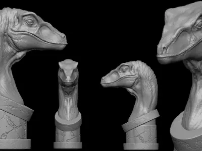 Velociraptor 3D model