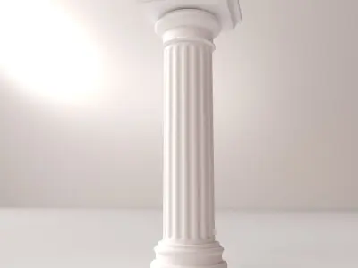 Greek Column Doric 3D model