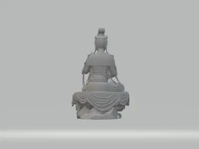 Guanyin Bodhisattva Buddha Statue 3D print model purchase