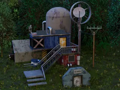 Base Survival 3D model