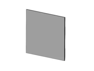 Abstract mesh relief decor panel N03 3D print model