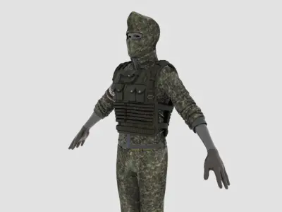 ARMY ESPECIAL FORCE 3D model
