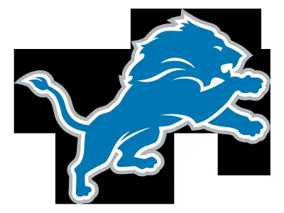 Detroit Lions Football Helmet 3D model