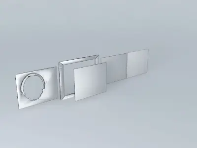 Picture Frame Bespoke The Wedding Free 3D model