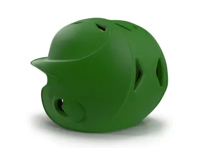 Batting Helmet NY 3D model