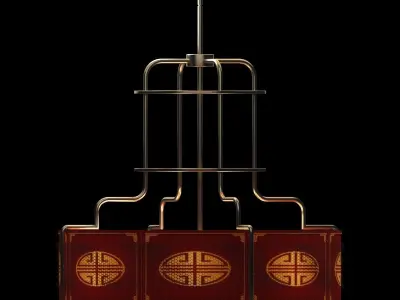 Chinese lantern 3D model