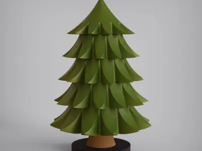 Pine Tree 3D print model