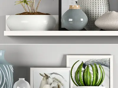 Decorative set-01 3D model