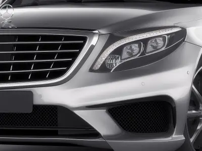 Mercedes S63 AMG MY2014 3D model