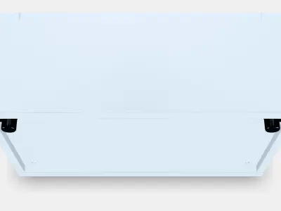 BESTA Shelf unit with door 62 Low-poly 3D model