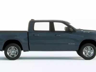 Dodge Ram Bighorn 2019 3D model