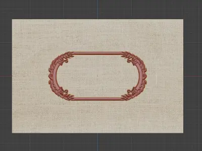 Mirror Frame Decor 3D print model purchase