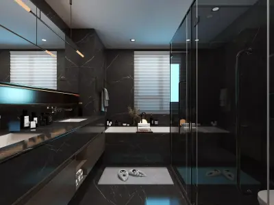 Bathroom 012 3D model