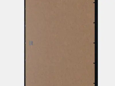 FISKBO Frame 3 Low-poly 3D model