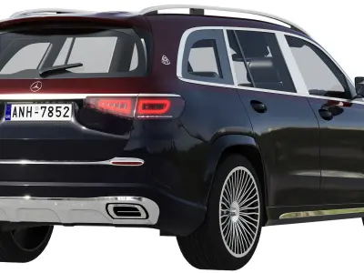 Mercedes-Benz Maybach GLS 3D model