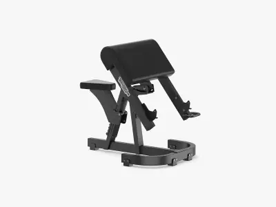 Technogym Pure Scott Bench 3D model