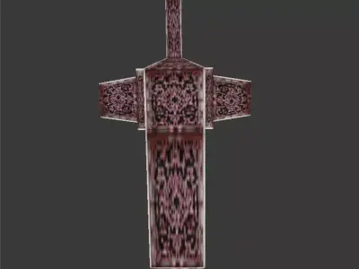 Skylia Sanctuary Cross Free low-poly 3D model