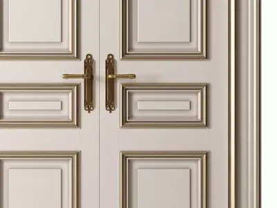 Classic Doors 08 3D model