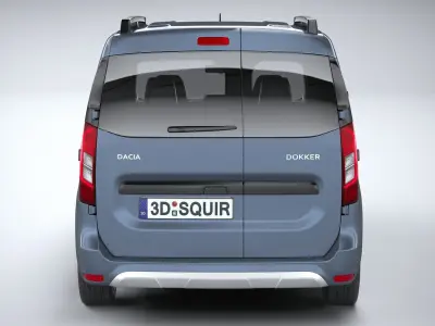 Dacia Dokker 2022 3D model