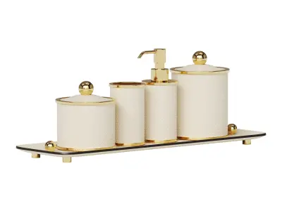 Pinetti Olimpia Bathroom Set 3D model