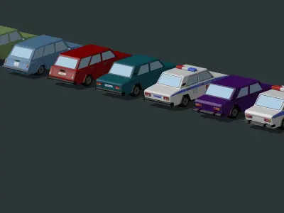 VAZ classic 3D model