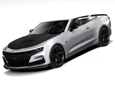 Chevrolet Camaro Convertible SS 1LE 2019 3D model