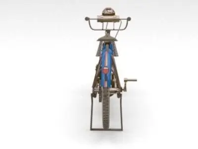 old motorcycle 3D model