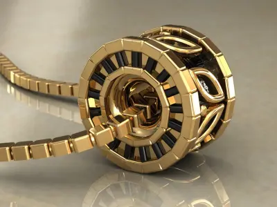 Luxury Pendant Design 3D Models Free 3D print model