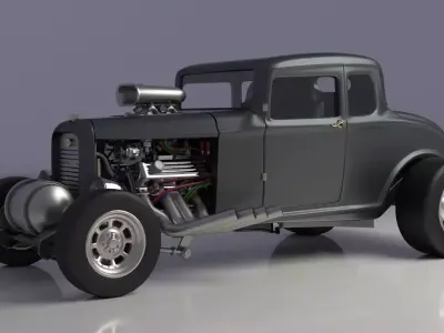 Coupe 1932 3D model