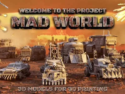 Mad World 3D Model Pack