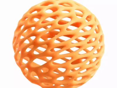 LATTICE SPHERE Free 3D model