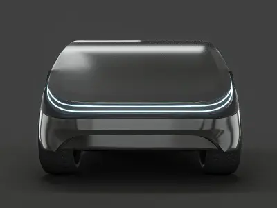 Electric Car 3D model