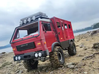 Crawler G900 Single Cab - 1-10 RC body 3D print model