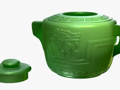 Wish Dragon Vase for 3D printing 3D print model