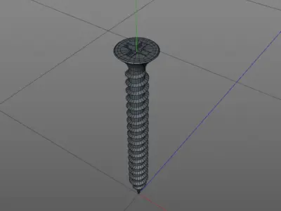 Drywall Screw Free 3D model