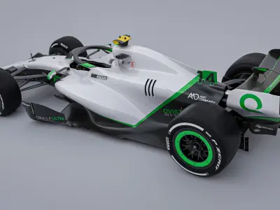 Formula Ultra f1 2026 v2 - FU26 3D model