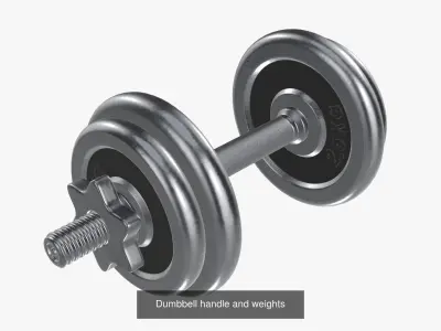 Sports equipment vol2 3D Model Pack