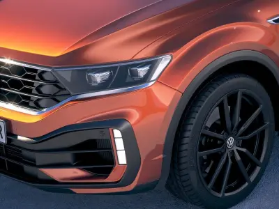 Volkswagen T-Roc R 2020 3D model
