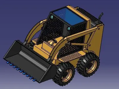 Skid-Steer Loaders 3D print model