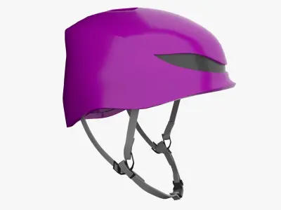 SPORTS BICYCLE HELMET 3D model