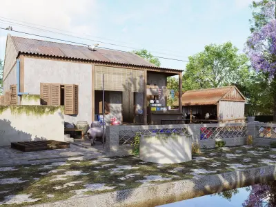 Country House 3D model